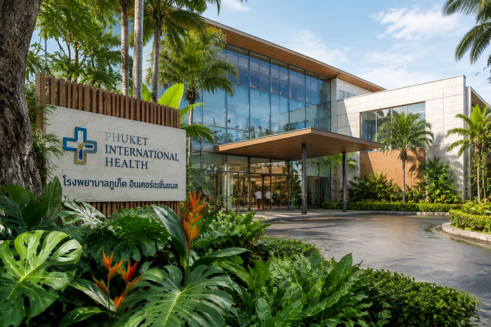 Phuket International Health hospital exterior